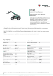 Karta informacyjna produktu KT457