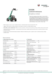 Karta informacyjna produktu KT276