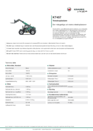 Produktinformationsblad KT457