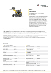 Scheda informativa sul prodotto 5045