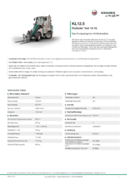 Produkt-Informations-Blatt KL12.5