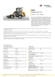 Produkt-Informations-Blatt 5035