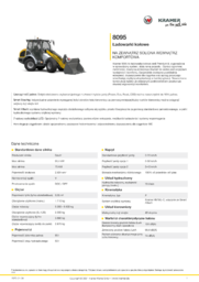 Karta informacyjna produktu 8095