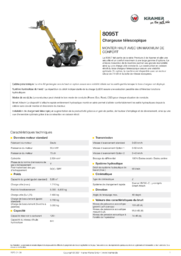 Fiche d’information produit 8095T