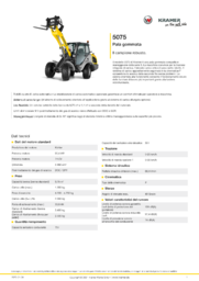 Scheda informativa sul prodotto 5075