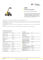 Fiche d’information produit 2706