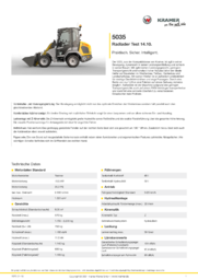 Produkt-Informations-Blatt 5035