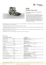 Hoja de información del producto 5040