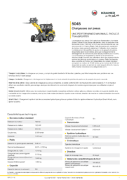 Fiche d’information produit 5045