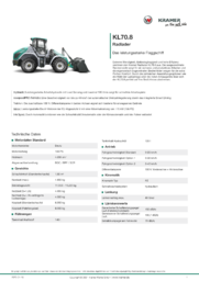 Produkt-Informations-Blatt KL70.8