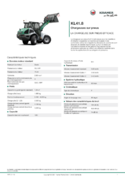 Fiche d’information produit KL41.8