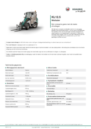 Productinformatieblad KL12.5