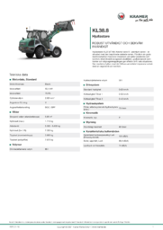 Produktinformationsblad KL38.8