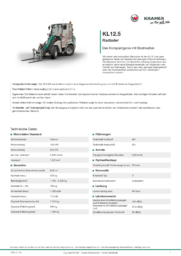 Produkt-Informations-Blatt KL12.5