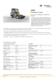 Fiche d’information produit 5040