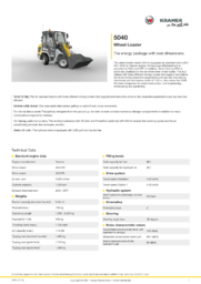 PI Sheet 5040