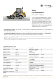 Fiche d’information produit 5035