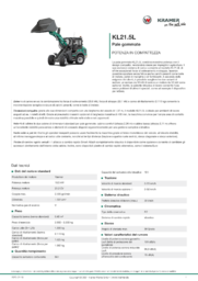 Scheda informativa sul prodotto KL21.5L