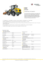 Produkt-Informations-Blatt 5050