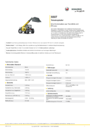 Produkt-Informations-Blatt 5507