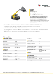 Produkt-Informations-Blatt 5509