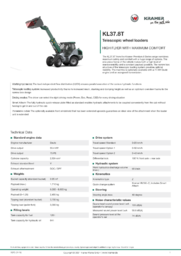 PI Sheet KL37.8T