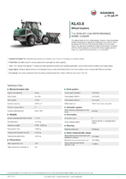 PI Sheet KL43.8