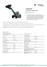 PI Sheet KL55.8T