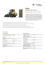 Hoja de información del producto 5065e