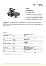 Scheda informativa sul prodotto 5085