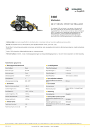 Productinformatieblad 8105