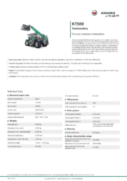 PI Sheet KT559