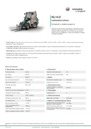 Karta informacyjna produktu KL14.5