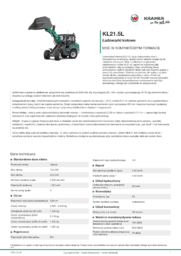 Karta informacyjna produktu KL21.5L
